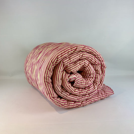 Hearts and stipe - Pink image 1