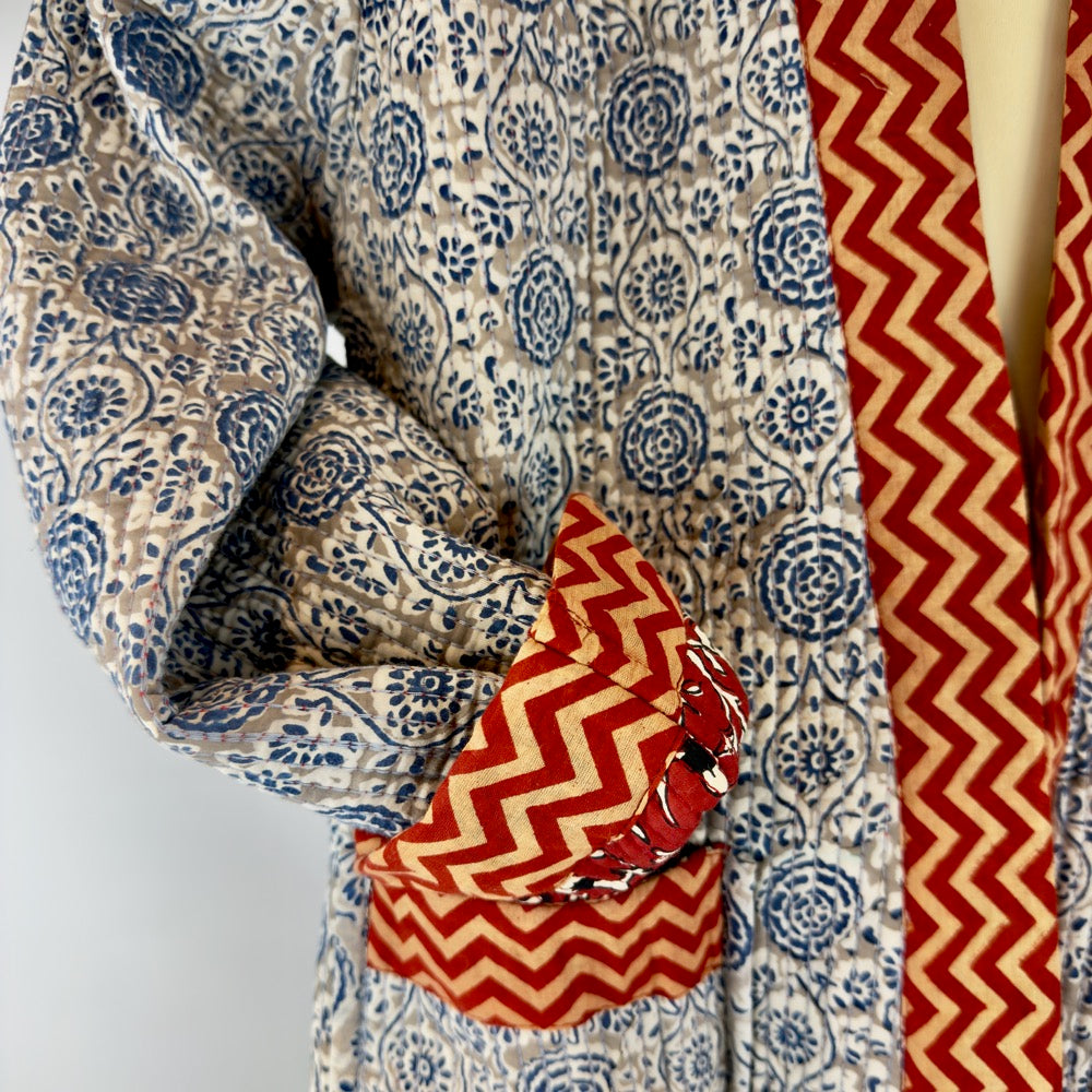 Long overcoat - reversible image 8